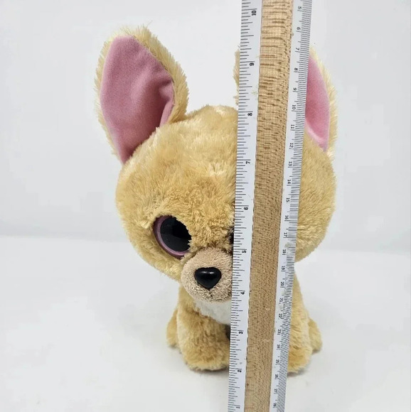 TY Beanie Nacho Chihuahua Dog Plush 10" Stuffed Animal - Picture 3 of 8